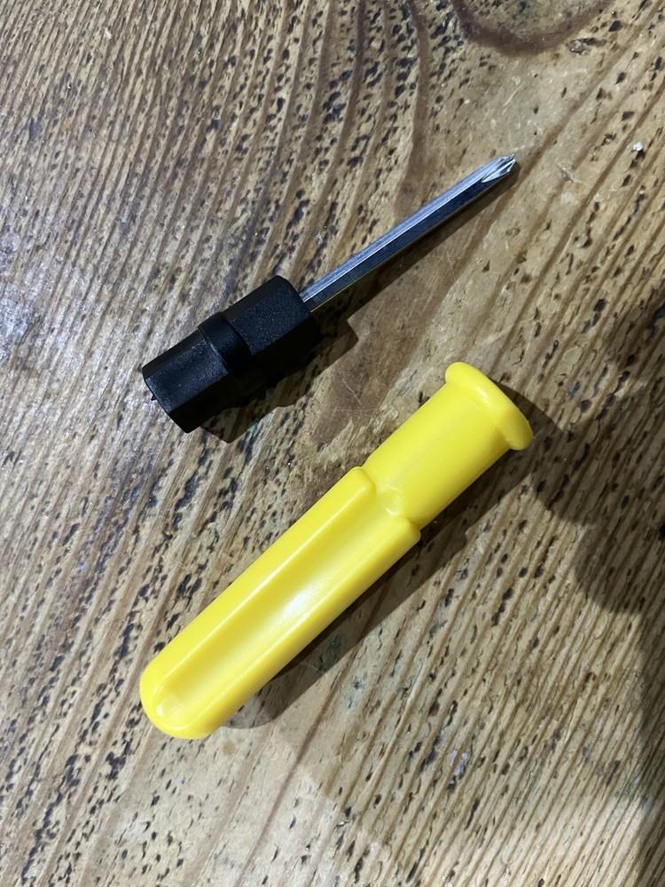 Collapseable/Conceiled/Hidden Phillips Screwdriver