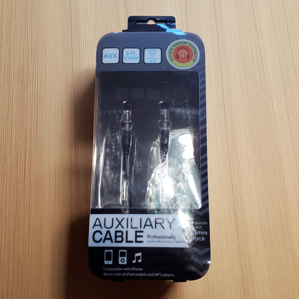 iPhone mp3 player Auxiliary Cables Next Day Shipping