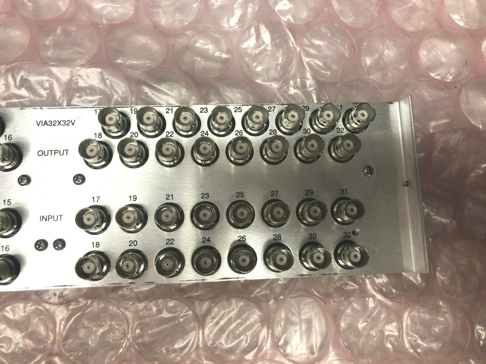 LEITCH VIA32X32 BACK PANEL FROM VIA32 VIDEO ROUTER