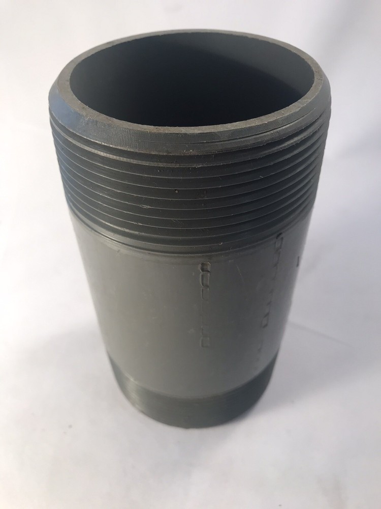 3" x 6" PVC Sch 80 Threaded Nipple