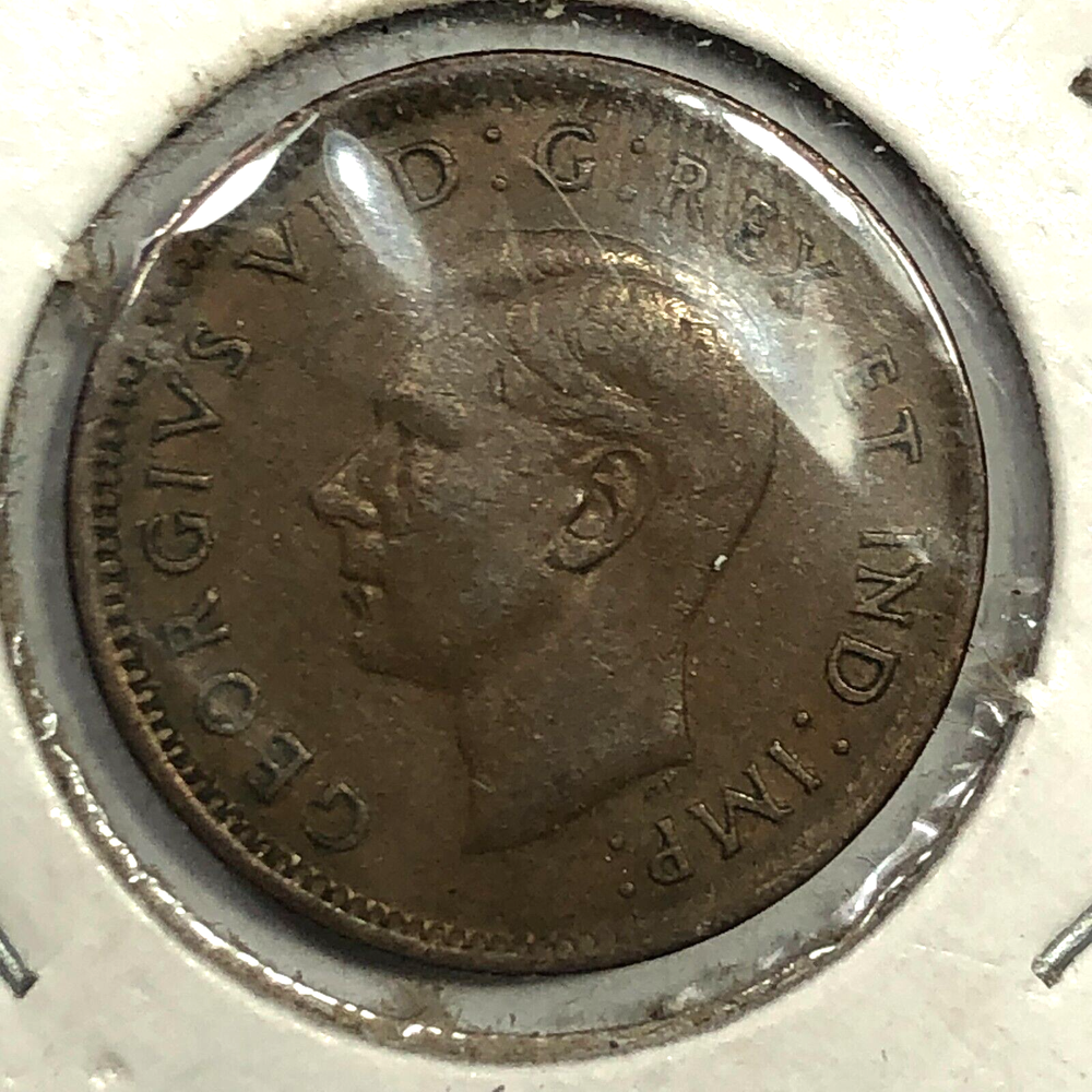 1946 Canada One Cent Foreign Coin #1926