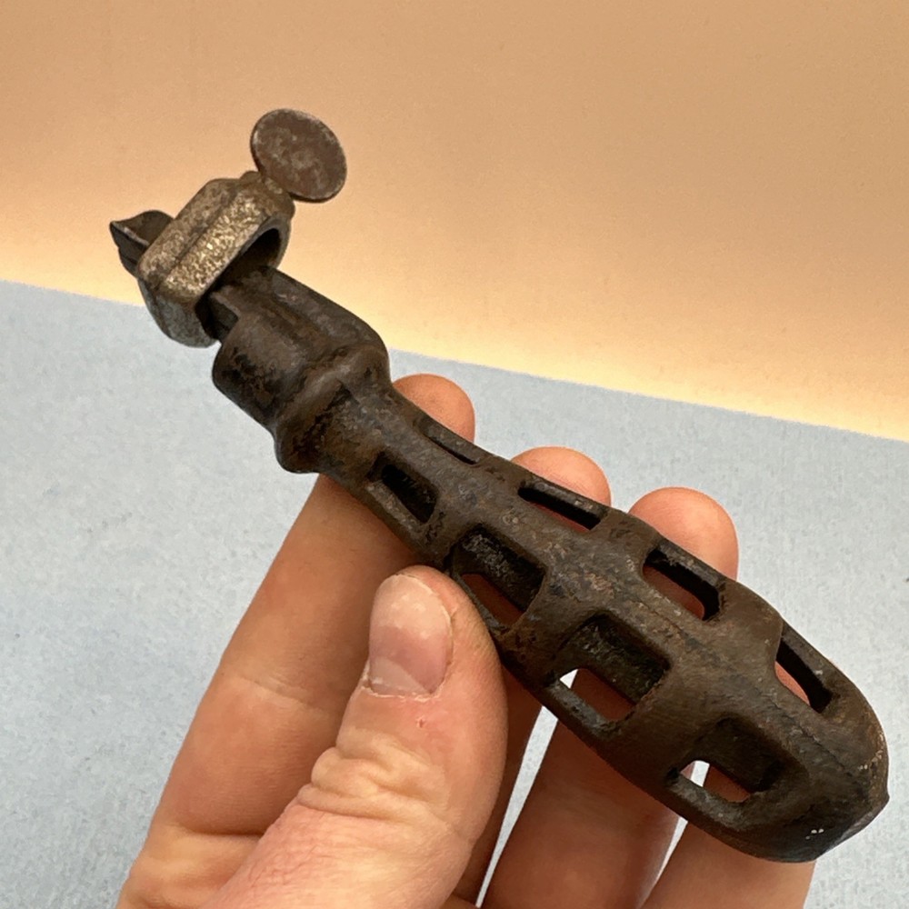 Vintage Metal file Handle - Cast Iron File Handle