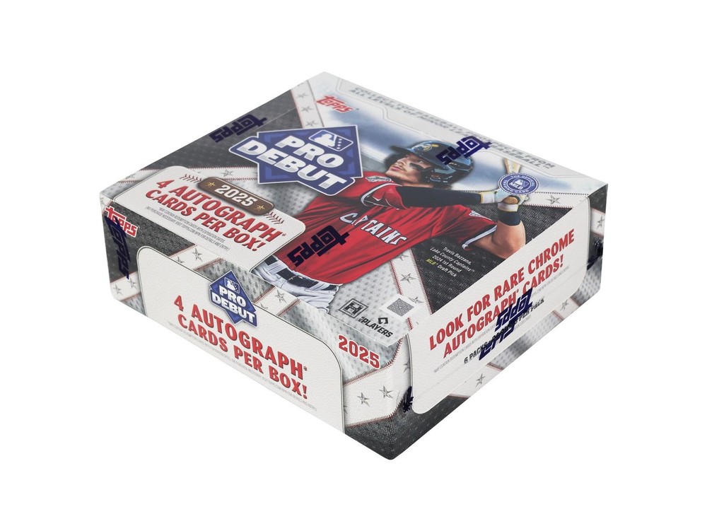 2025 TOPPS PRO DEBUT BASEBALL HOBBY BOX