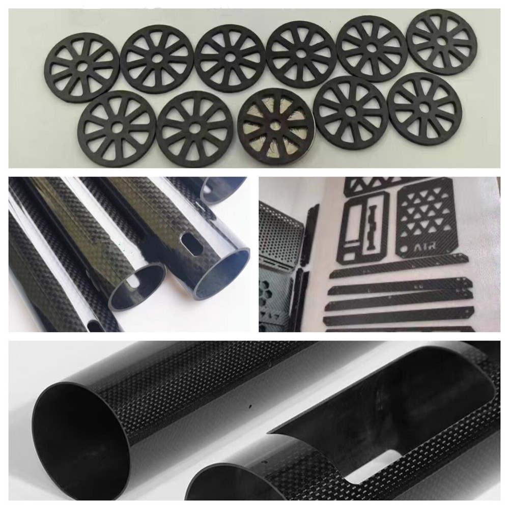 3K Carbon Fiber Sheet Customized Cutting Carbon Plate Processing CNC Machining
