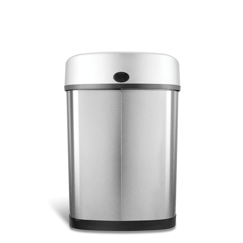 NINESTARS DZT-42-9 Automatic Touchless Infrared Motion Sensor Trash Can 11 Gal
