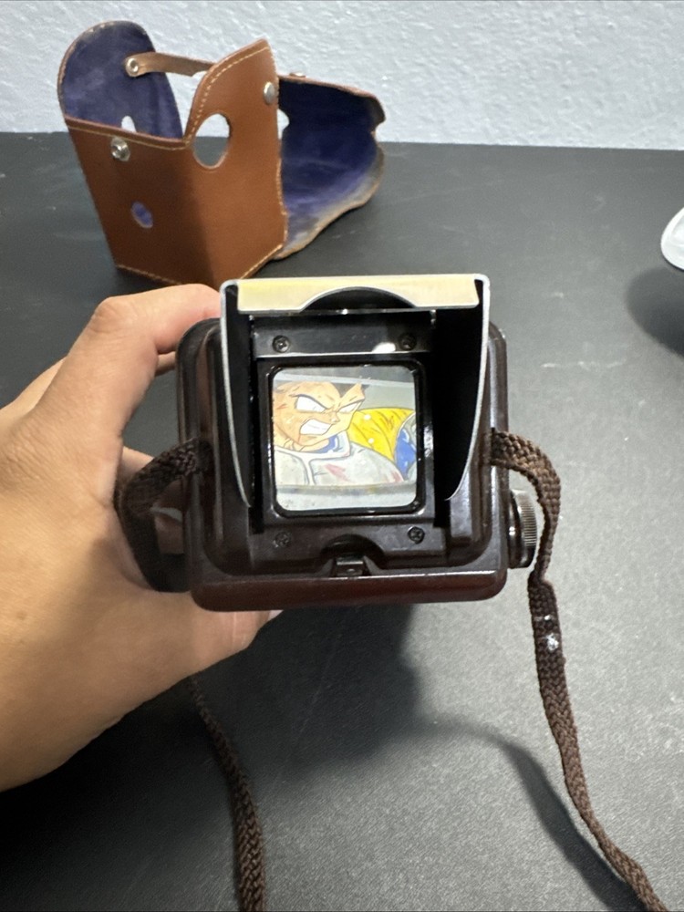 Vintage Argus 75 Camera Leather Case, Flash & 1 Bulb
