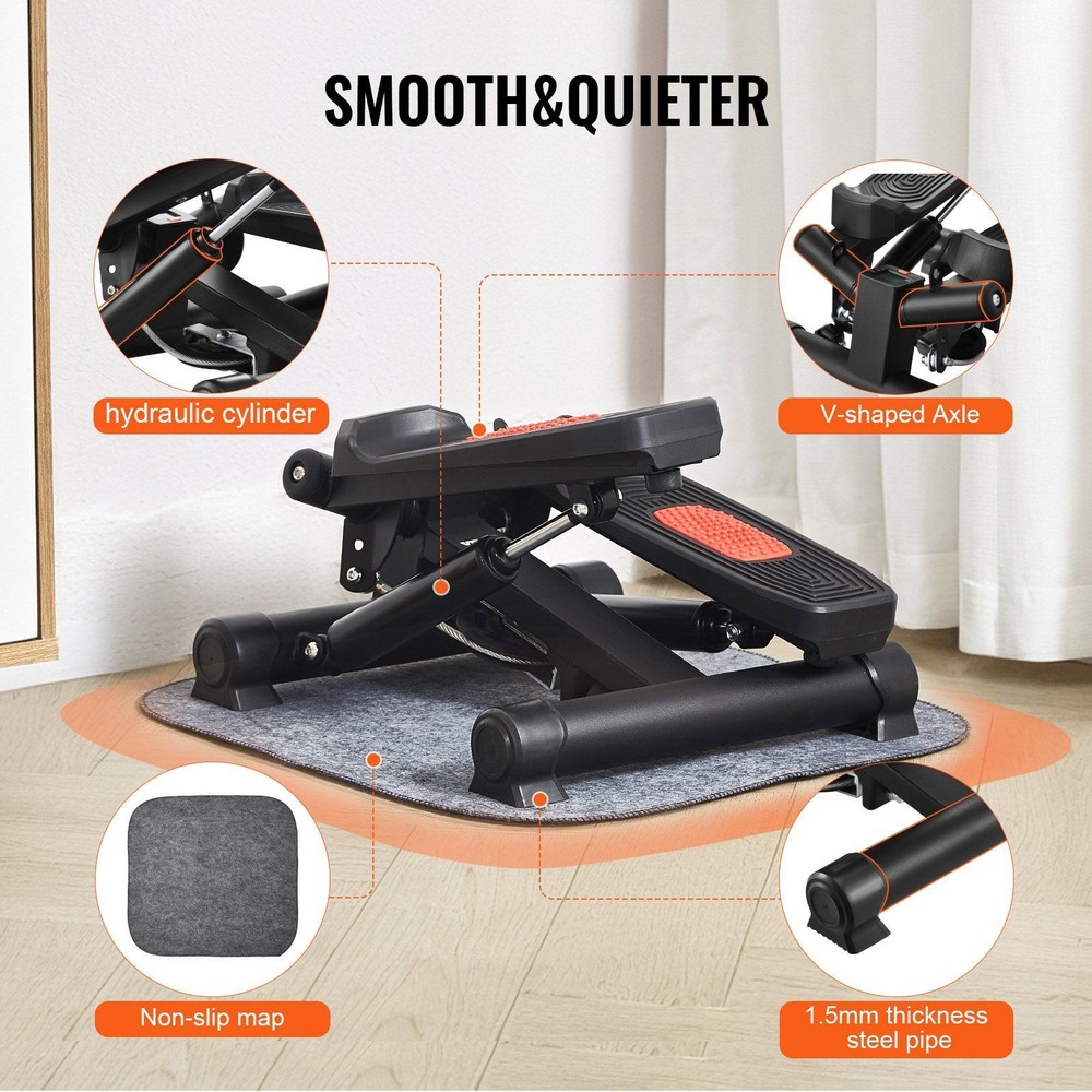 Multi Function Stepper with Cords Max Weight All in One Tracker