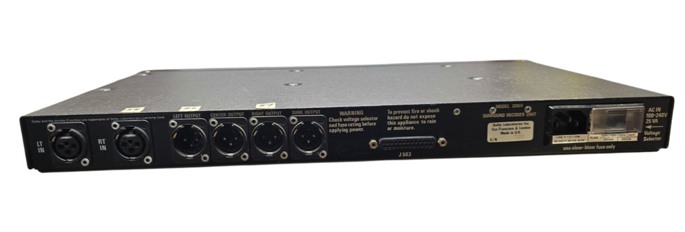 Vintage Dolby Surround Decoder Unit Model SDU4