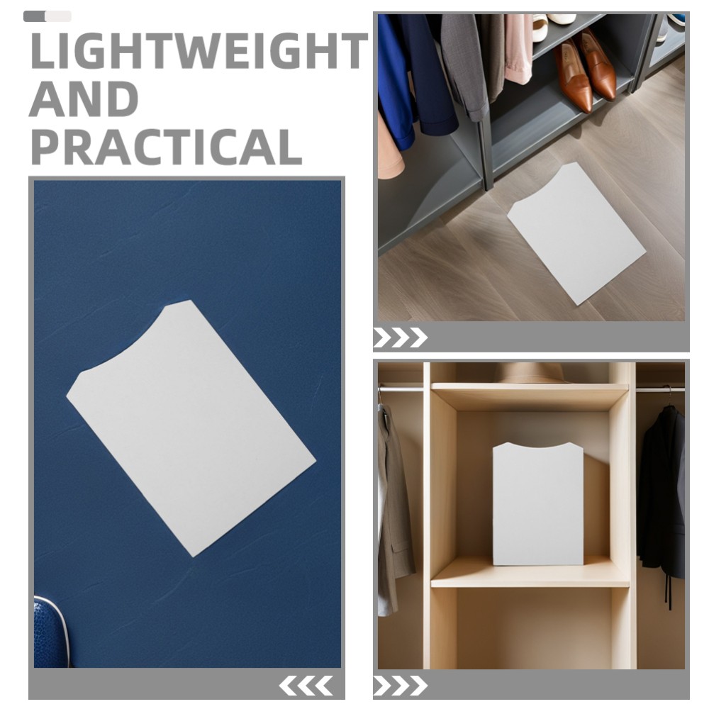 100 PCS Cardboard Shirt Insert Folding Forms Shirts Backing Inserts
