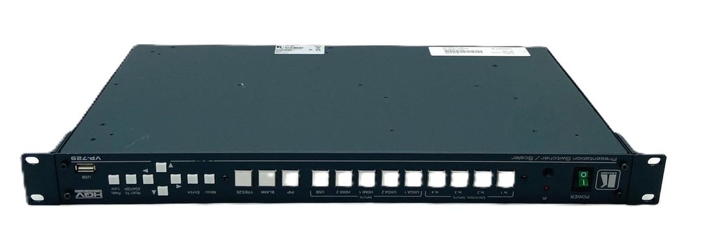 KRAMER VP-729 9-INPUT PROSCALE PRESENTATION SCALER/SWITCHER