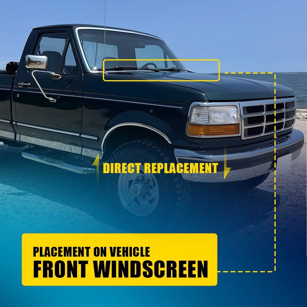 2PCS Front Left & Right Side Windshield Wiper Arm Set For Ford Bronco 1992-1996
