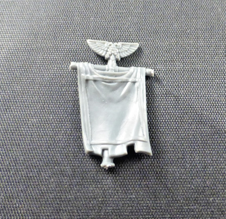 Command Devastator Squad Backpack Banner - 40K Space Marines OOP Model Parts