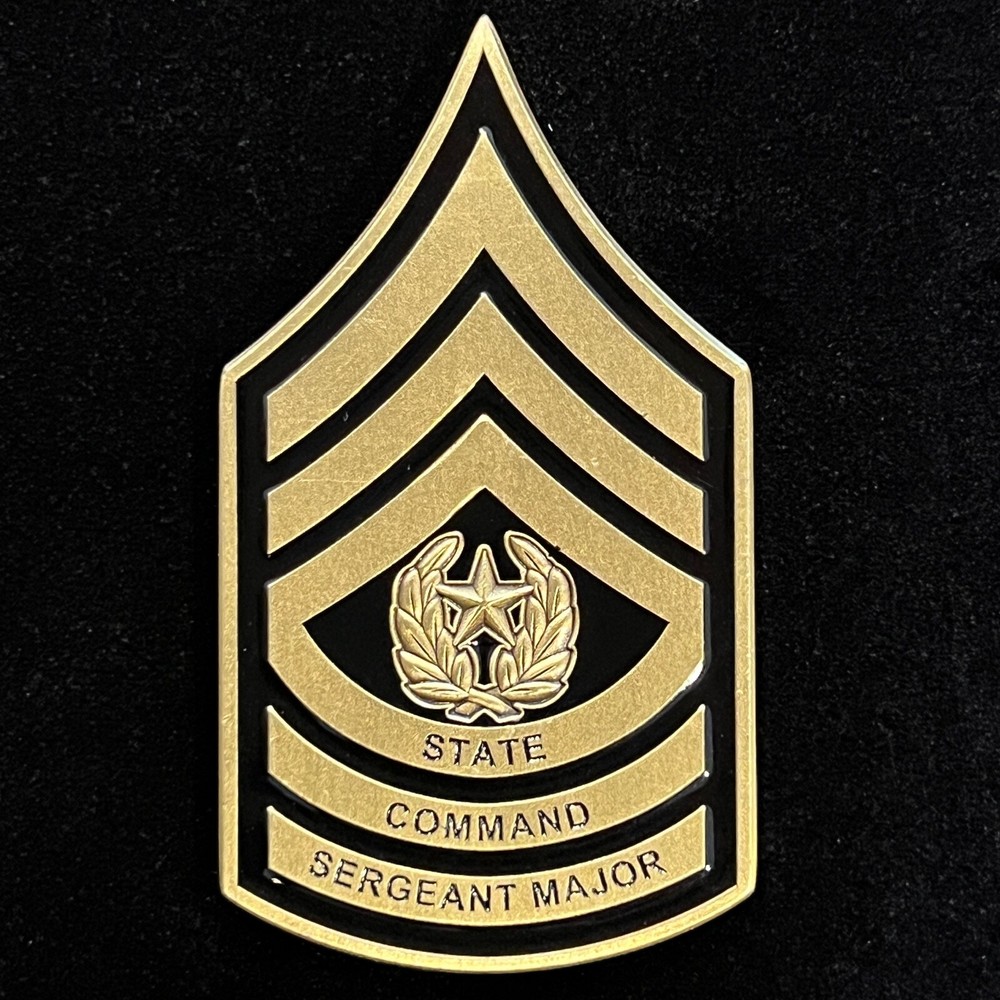 Nebraska Army National Guard State Command Sergeant Major CSM Challenge Coin