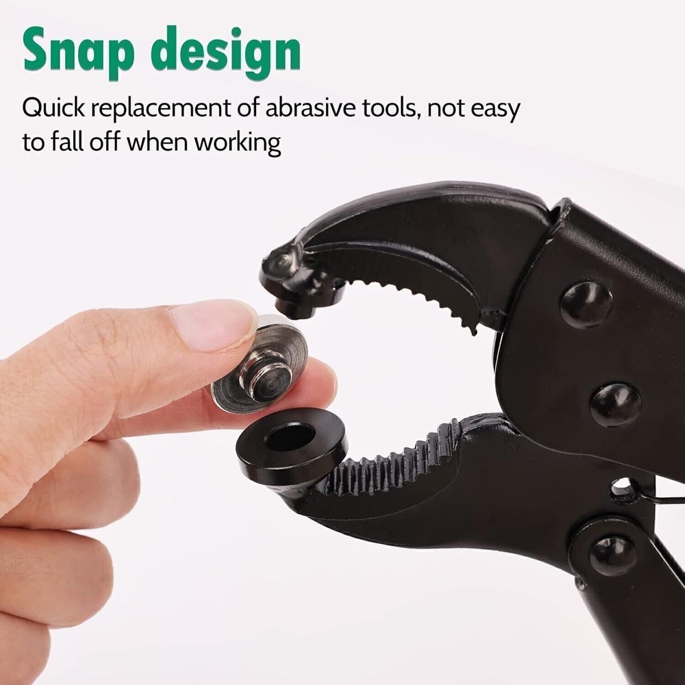 Heavy Duty Snap Fastener Tool Adjustable Snap Setter Tool Snap Installation US
