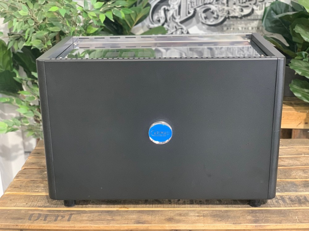 CARIMALI CENTO 2 GROUP BLACK HIGH CUP ESPRESSO COFFEE MACHINE