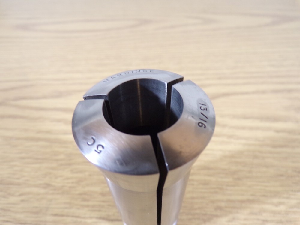 Hardinge 5C Round Smooth Collet, 13/16", Internal Thread