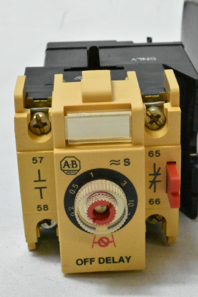 Allen Bradley 596-TL33 Pneumatic Timer, Left Hand, OFF-Delay