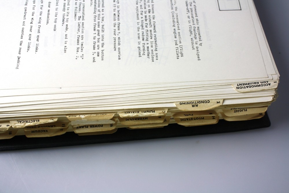 Hawker Siddeley HS 125 Series 400 Pilots Notes Technical Manual