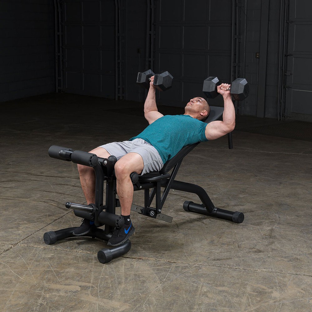 Body-Solid Leverage Flat Incline Decline Bench