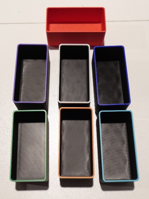 Removable General 1x2 (squares) Insert Bins