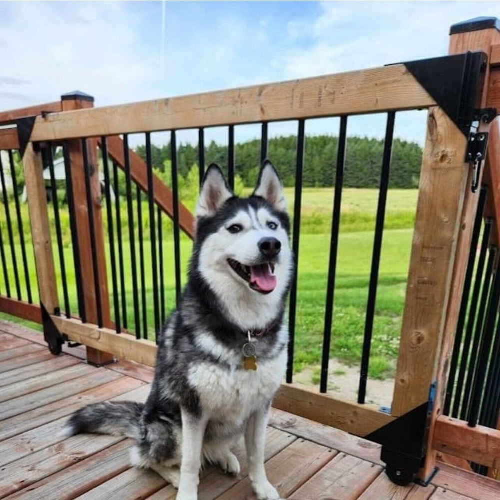 11052 11070 Sliding Gate Kit, Black