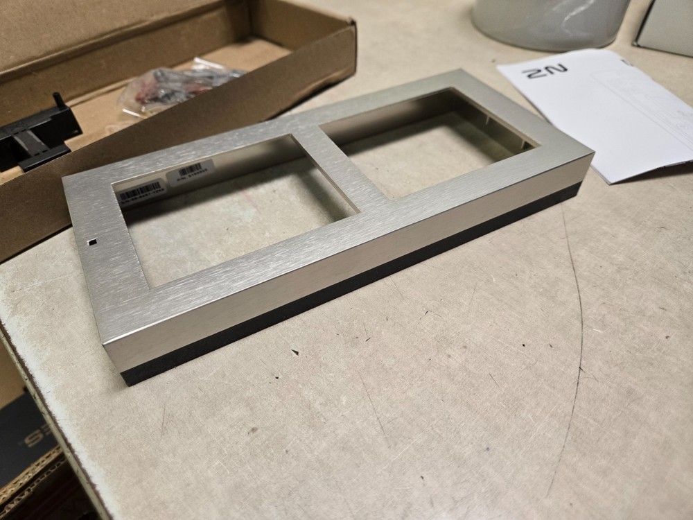 2N IP Intercom frame 2-Module surface mount 9155022 New Open Box