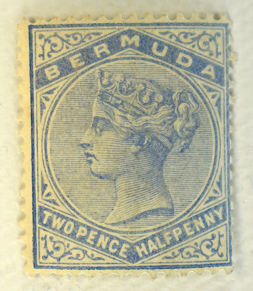 BERMUDA SCOTT #22 MH WMK 2 CA, 1884