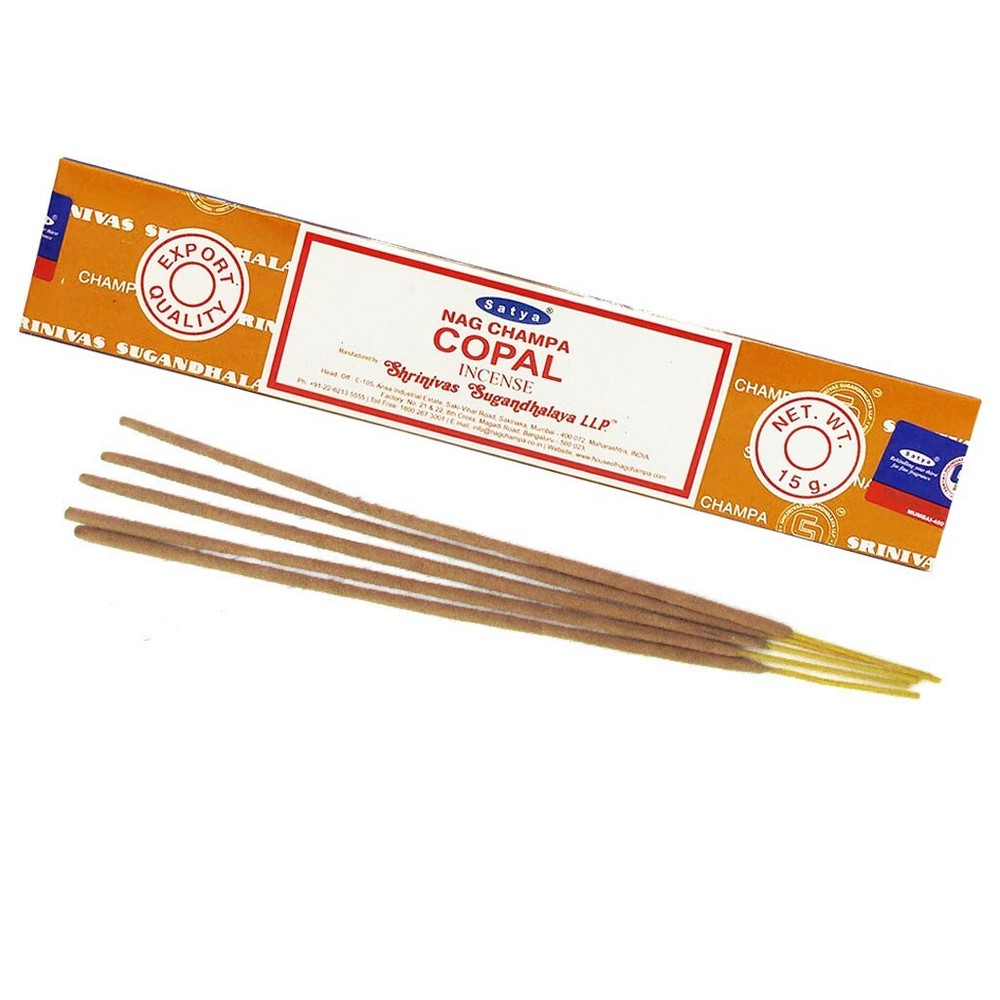 Copal Incense Sticks (15 g) by Satya - One Box
