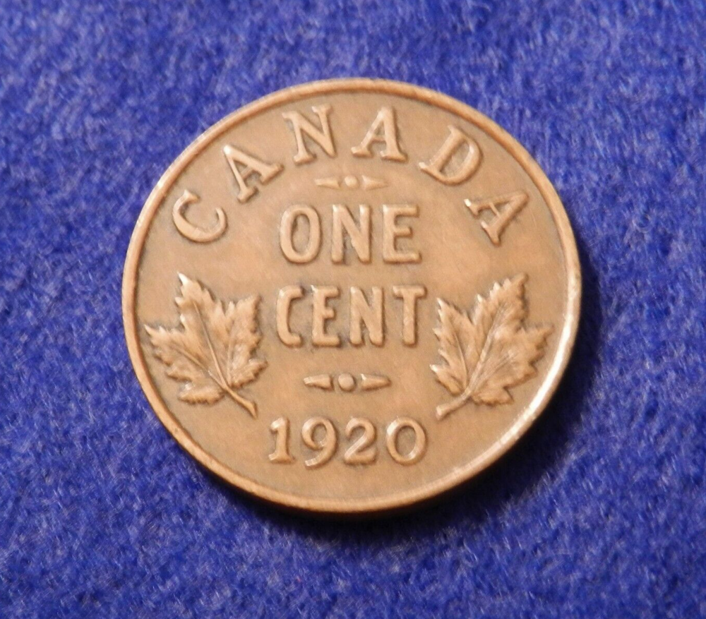 1920 Canada Small Cent - Great Old Coin - See PICS