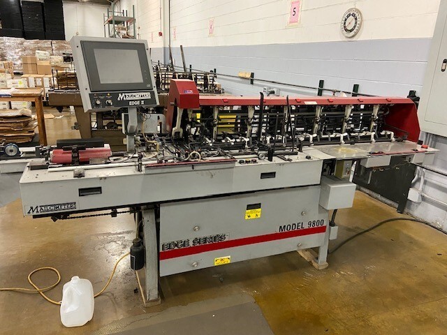 Mailcrafter Edge 9800 Inserter Low Hours!!!