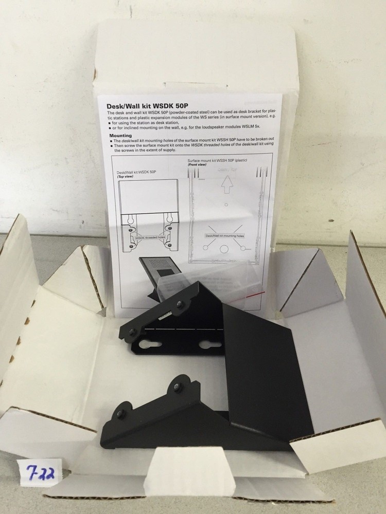 COMMEND - INTERCOM DESKTOP & WALL MOUNT BRACKET KIT - WSDK50P - *BRAND NEW*