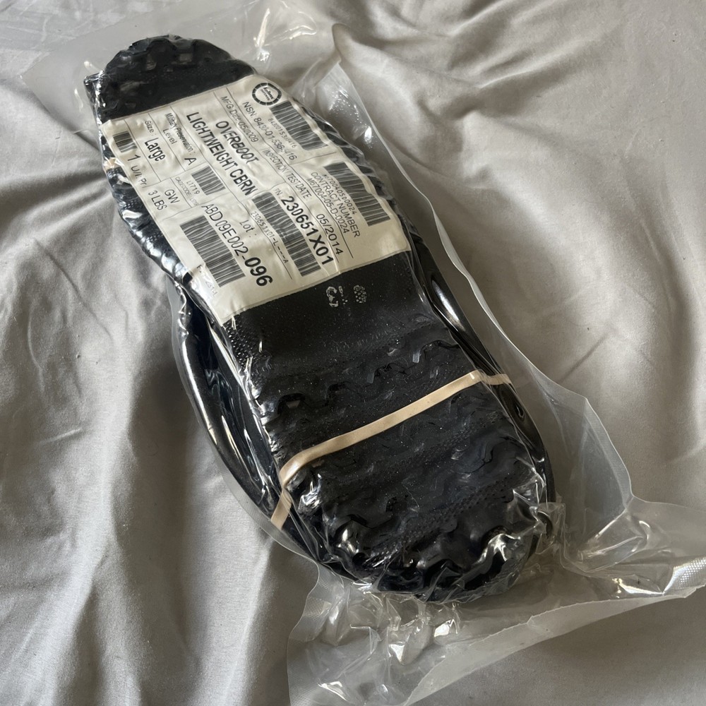 AirBoss Defense Level A Lightweight Overboot CBRN Size Large