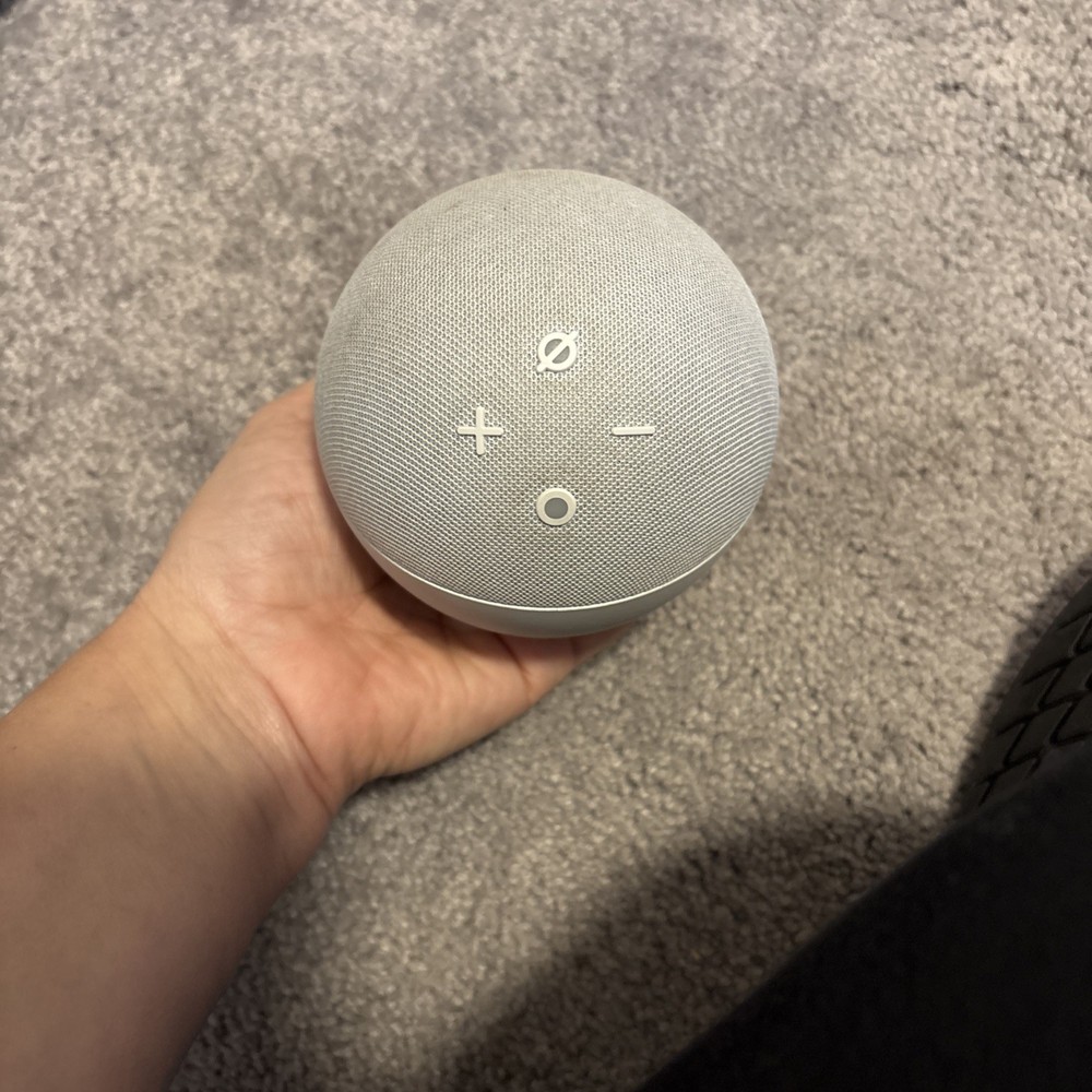 Amazon Echo Dot 5th Gen C4E8S3 Smart Speaker White No Power Adapter