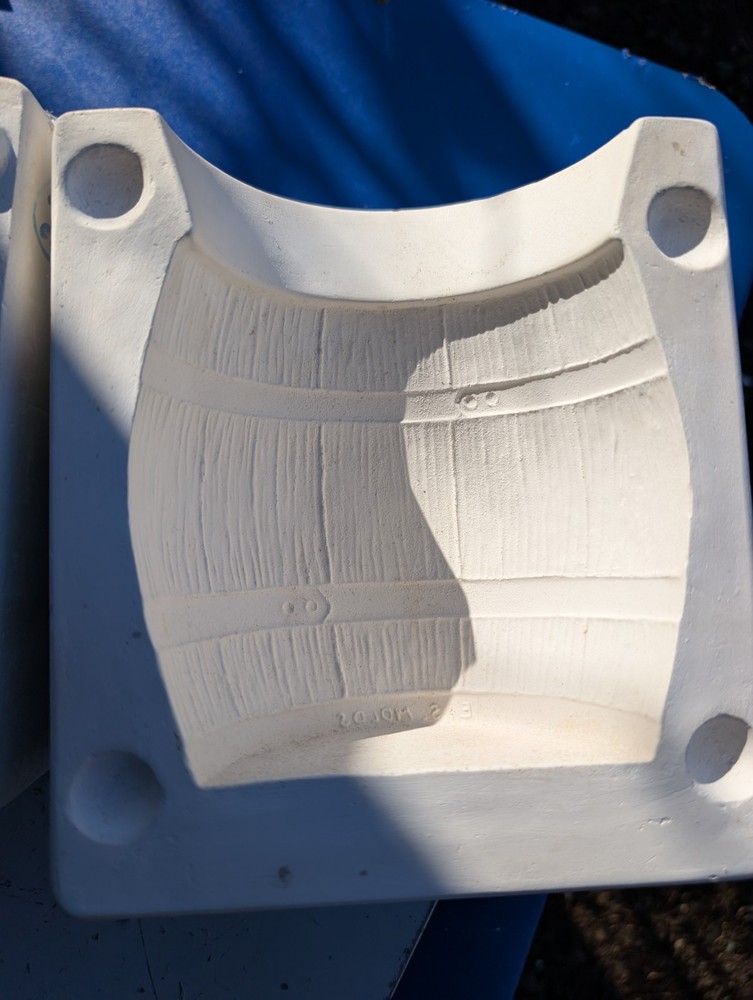 Barrel Vintage Slip Casting Ceramic Mold