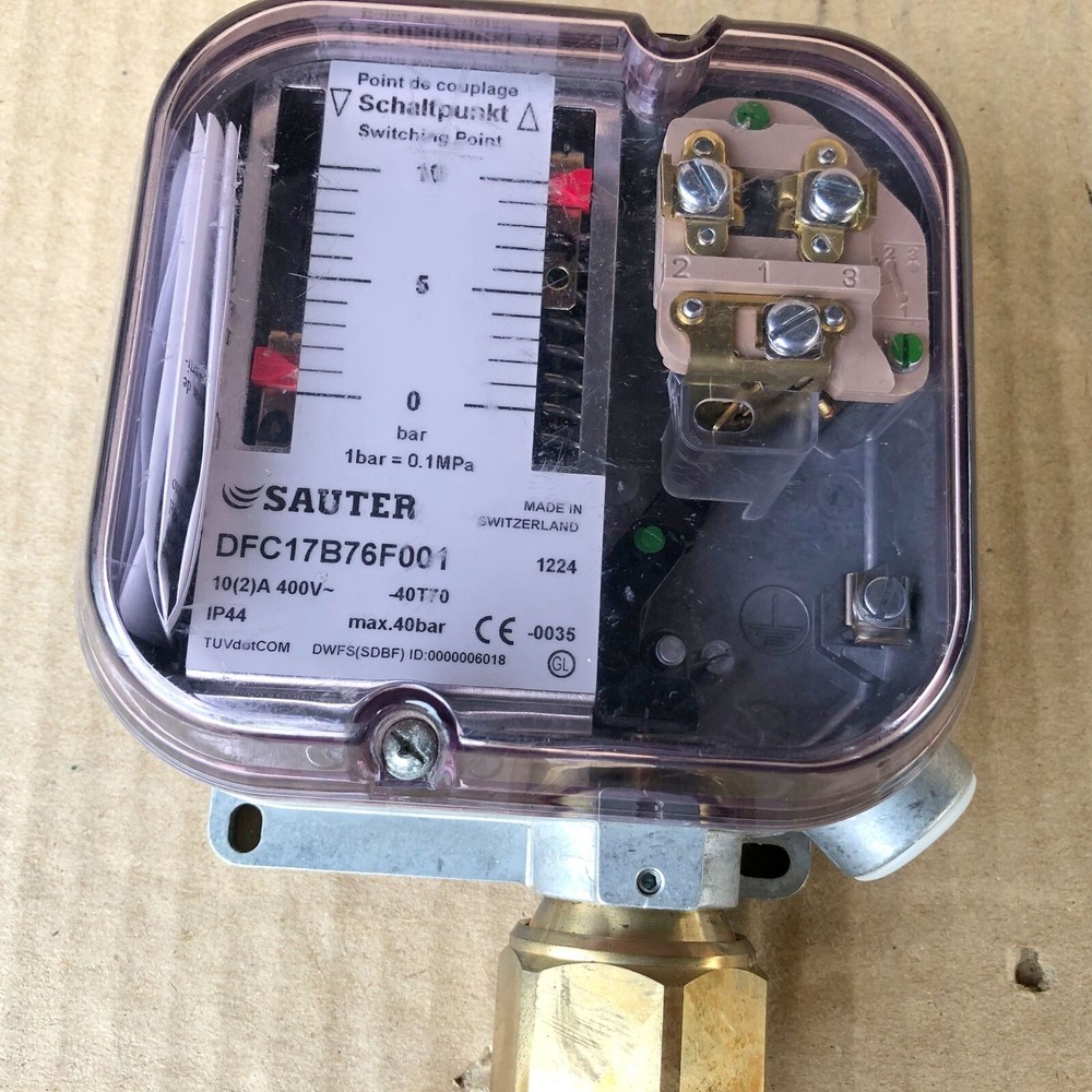SAUTER DFC17B76F001 PRESSURE SWITCH