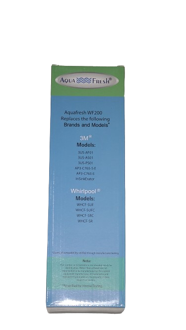 Aqua Fresh Replacement Fits 3M Filtrete 3US-AF01 Under Sink Water Filter System