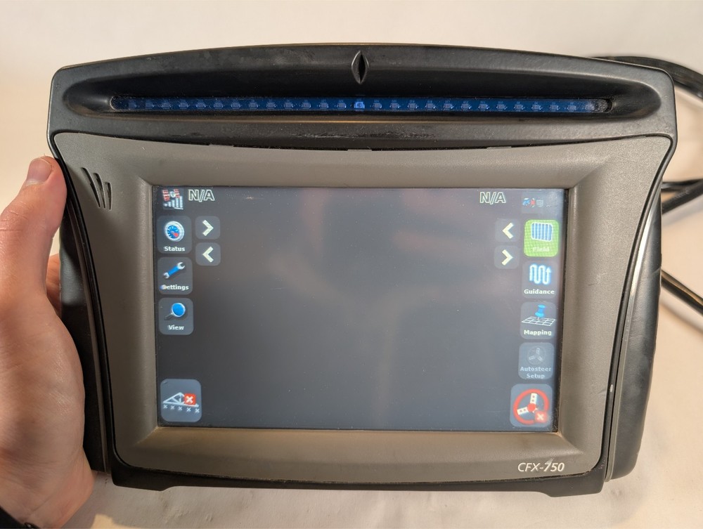 GNSS Trimble Display/receiver CFX 750 Auto Guidance Application control