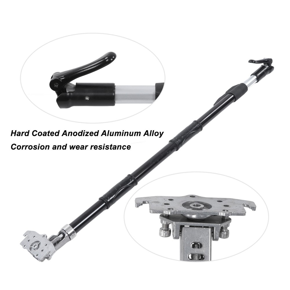 Adjustable Anodized Aluminum Flat Box Handle For Wall Painting