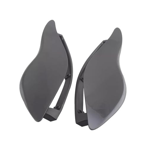 Fairing Air Deflectors Side Wing Windshield Adjustable Wind Deflectors Black