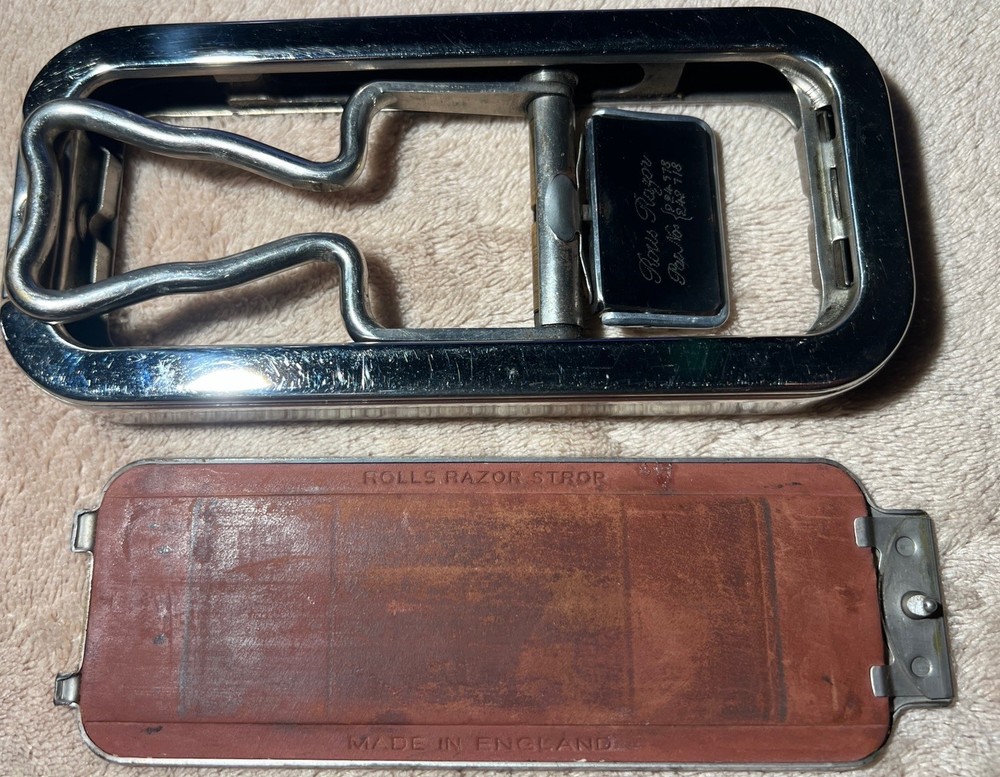 Rolls Razor w/ Instructions Vintage