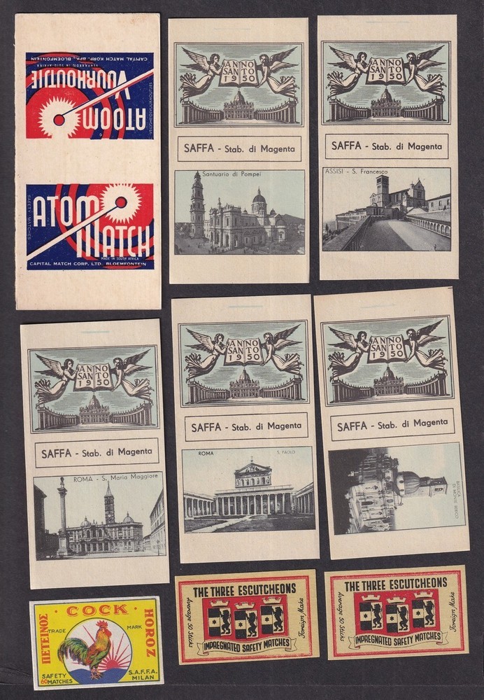 Matchbox labels collection (50)