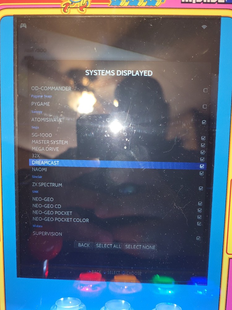 Custom Ms Pac-Man Countertop Arcade