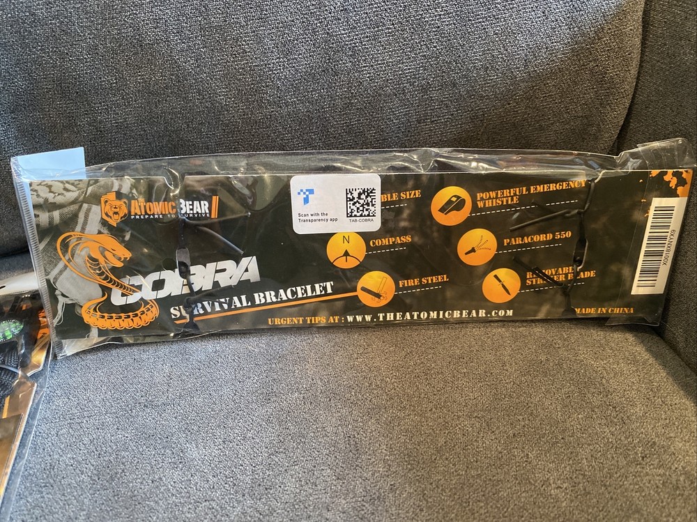 cobra survival bracelet