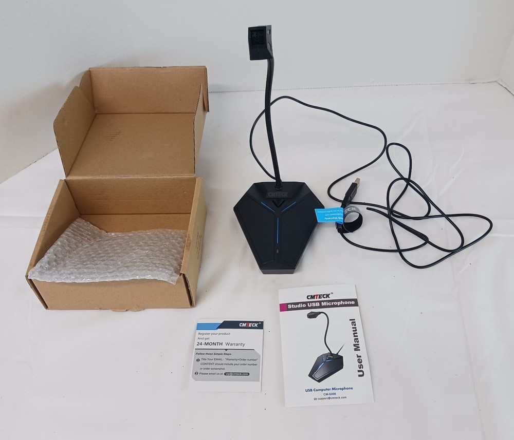 Cmteck Studio USB Microphone CM-G006 See Description for System Requirements GUC