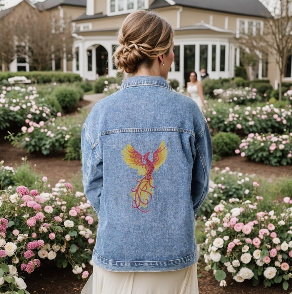 Phoenix Ascends Embroidered Patch
