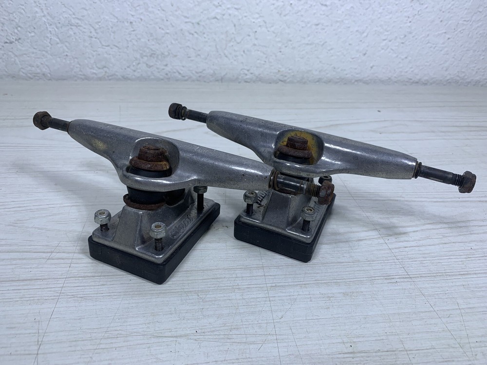 Slant 8 5/8”  Skateboard Trucks & Mounting Hardware