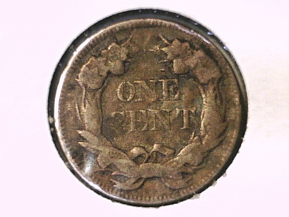 1858 Flying Eagle Cent Genuine Raw Ungraded 01048