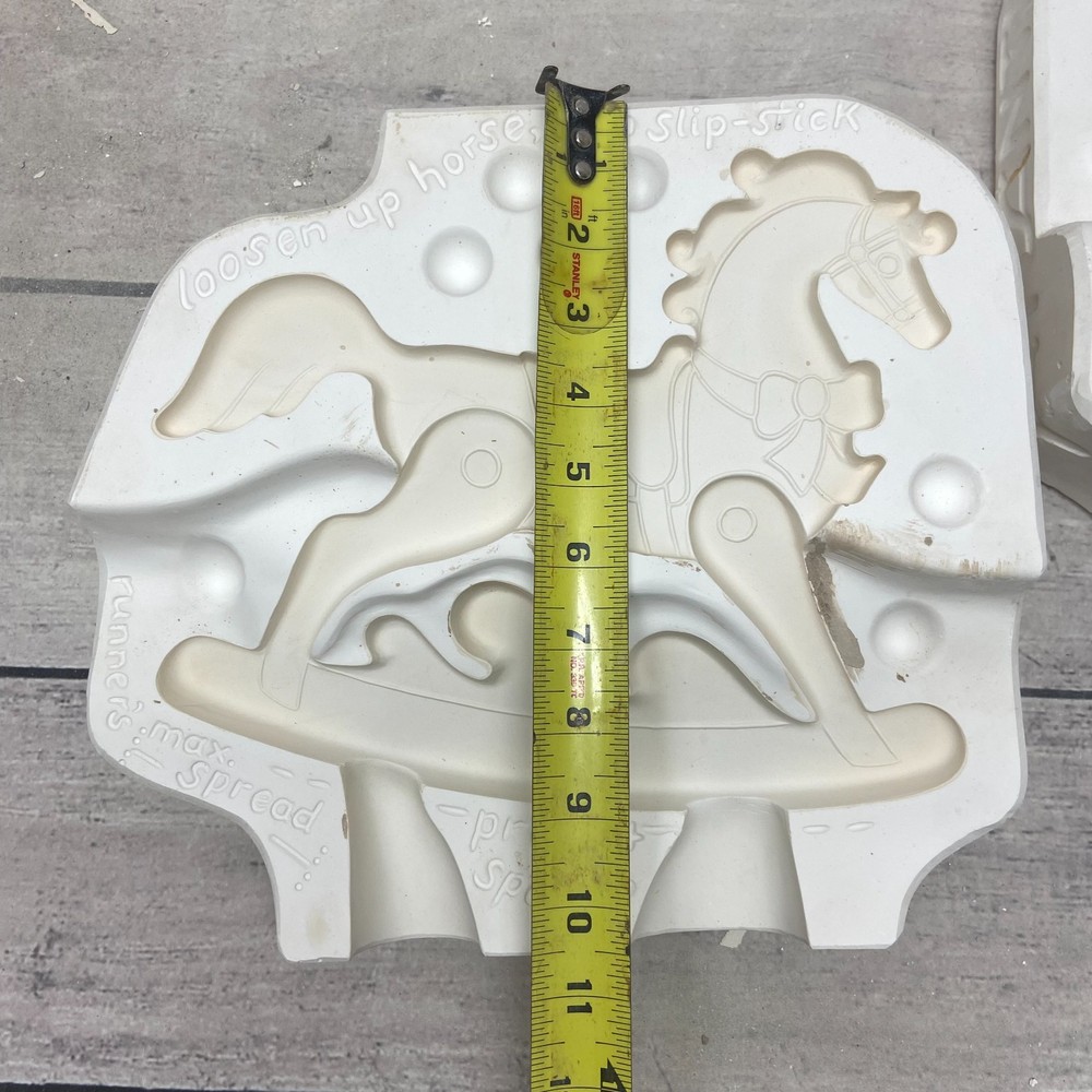 Atlantic Mold Ceramic Casting Mold Rocking Horse #A1570