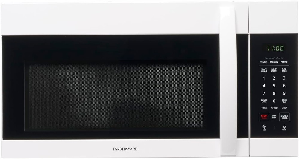 1.7 Cu Ft Over the Range Microwave White