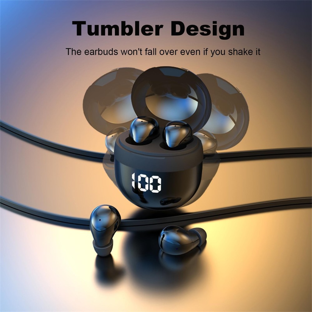 Mini Invisible Bluetooth Earbuds Tiny Hidden Wireless Earpiece for Work